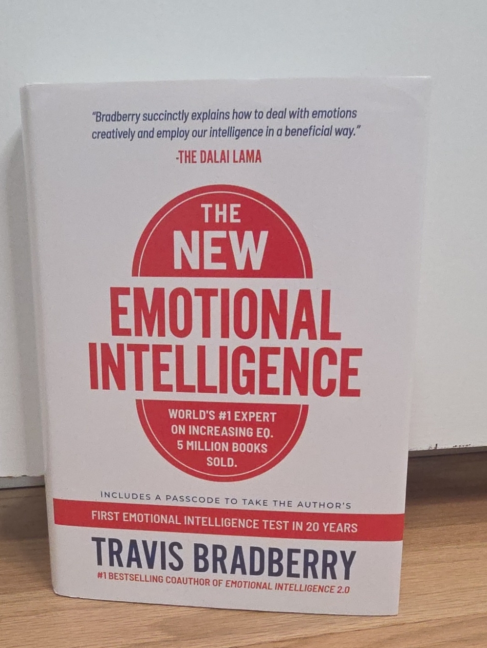 The New Emotional Intelligence by - White with Red Accents